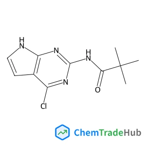 N-(4-Chloro-1H-pyrrolo[2,3-d]pyrimidin-2-yl)-2,2-dimethylpropanamide