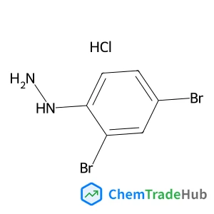 (2,4-Dibromophenyl)hydrazinium chloride (2,4-Dibromophenyl)hydrazinium chloride