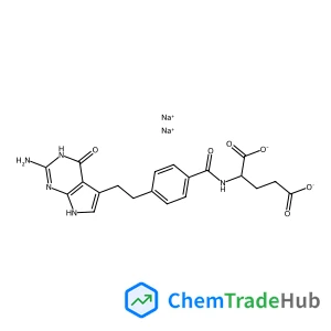 disodium (2R)-2-{[4-(2-{2-amino-4-oxo-3H,4H,7H-pyrrolo[2,3-d]pyrimidin-5-yl}ethyl)phenyl]formamido}pentanedioate