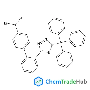 5-[4'-(Dibromomethyl)[1,1'-biphenyl]-2-yl]-2-(triphenylmethyl)-2H-tetrazole