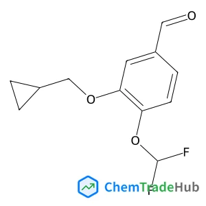 3-(Cyclopropylmethoxy)-4-(difluoromethoxy)benzaldehyde