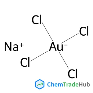 SODIUM TETRACHLOROAURATE (III) SOLID