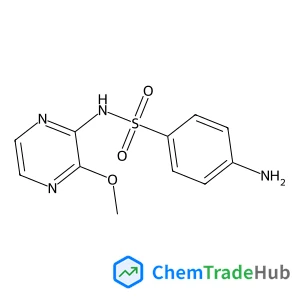 4-Amino-N-(3-methoxy-2-pyrazinyl)benzenesulfonamide Chemical_Structure_Of