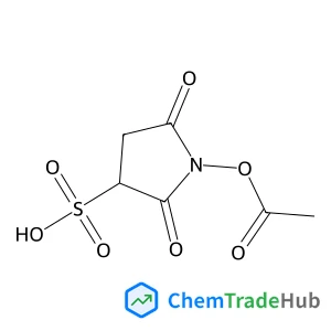 1-Acetoxy-2,5-dioxo-3-pyrrolidinesulfonic acid