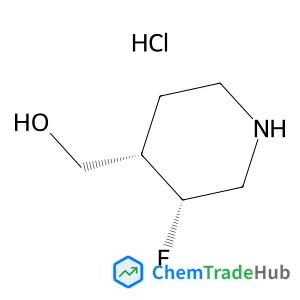 ((3R,4S)-3-FLUOROPIPERIDIN-4-YL)METHANOL HCL