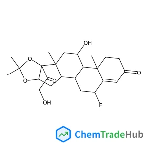 (4aR,4bS,6aS,6bS,9aR,10aS,10bS,12S)-12-Fluoro-6b-glycoloyl-5-hydroxy-4a,6a,8,8-tetramethyl-3,4,4a,4b,5,6,6a,6b,9a,10,10a,10b,11,12-tetradecahydro-2H-naphtho[2',1':4,5]indeno[1,2-d][1,3]dioxol-2-one
