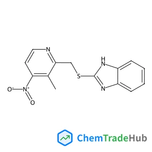 2-{[(3-Methyl-4-nitro-2-pyridinyl)methyl]sulfanyl}-1H-benzimidazole