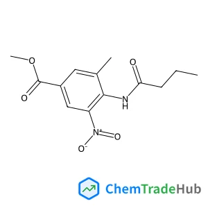 Methyl 4-(butyrylamino)-3-methyl-5-nitrobenzoate
