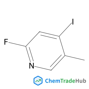 2-Fluoro-4-iodo-5-methylpyridine Chemical_Structure_Of