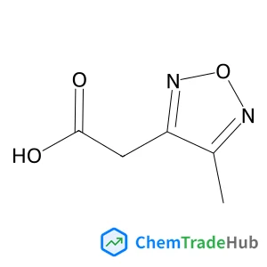 (4-Methyl-1,2,5-oxadiazol-3-yl)acetic acid (4-Methyl-1,2,5-oxadiazol-3-yl)acetic acid