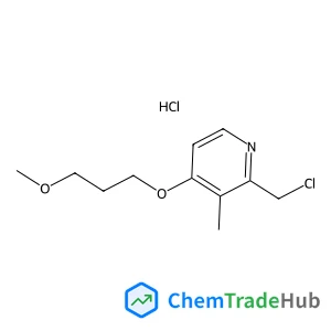 2-(Chloromethyl)-4-(3-methoxypropoxy)-3-methylpyridine hydrochloride (1:1)
