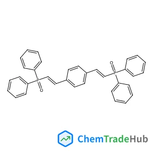 ((1E,1'E)-1,4-PHENYLENEBIS(ETHENE-2,1-DIYL))BIS(DIPHENYLPHOSPHINE OXIDE)