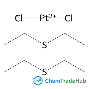 Platinum, dichlorobis[1,1'-thiobis[ethane]]-, (SP-4-1)-