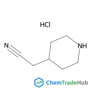 4-Piperidinylacetonitrile hydrochloride (1:1)