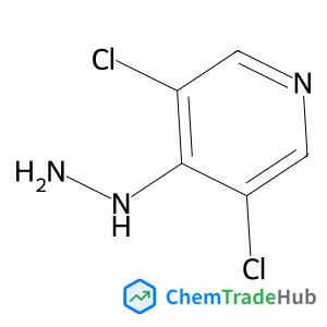 3,5-Dichloro-4-hydrazinopyridine structure 3,5-Dichloro-4-hydrazinopyridine structure