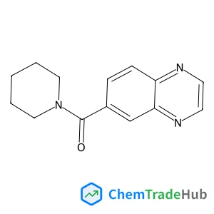 1-Piperidinyl(6-quinoxalinyl)methanone