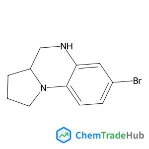 7-bromo-1H,2H,3H,3aH,4H,5H-pyrrolo[1,2-a]quinoxaline
