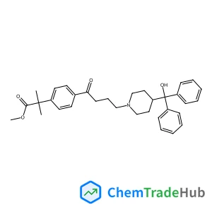 Methyl 2-[4-(4-{4-[hydroxy(diphenyl)methyl]-1-piperidinyl}butanoyl)phenyl]-2-methylpropanoate