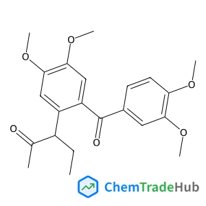 3-[2-(3,4-Dimethoxybenzoyl)-4,5-dimethoxyphenyl]-2-pentanone