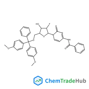 4-(Benzoylamino)-1-{5-O-[bis(4-methoxyphenyl)(phenyl)methyl]-2-deoxy-2-fluoro-D-arabinofuranosyl}-2(1H)-pyrimidinone