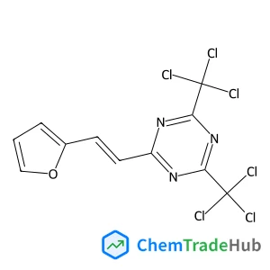 2-[(E)-2-(2-Furyl)vinyl]-4,6-bis(trichloromethyl)-1,3,5-triazine