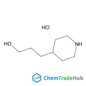 3-(4-Piperidinyl)-1-propanol hydrochloride (1:1) 3-(4-Piperidinyl)-1-propanol hydrochloride (1:1)