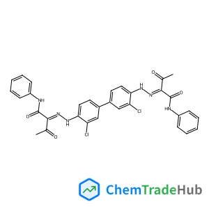 (2E,2'E)-2,2'-[(3,3'-Dichloro-4,4'-biphenyldiyl)di(1E)-2-hydrazinyl-1-ylidene]bis(3-oxo-N-phenylbutanamide)