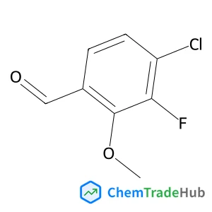 4-Chloro-3-fluoro-2-methoxybenzaldehyde