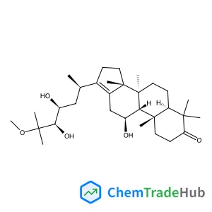 (8alpha,9beta,11beta,14beta,23S,24R)-11,23,24-Trihydroxy-25-methoxydammar-13(17)-en-3-one