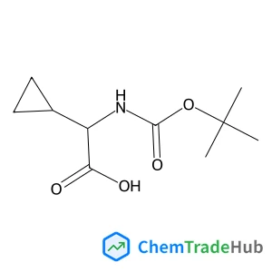 (2S)-2-{[(tert-butoxy)carbonyl]amino}-2-cyclopropylacetic acid