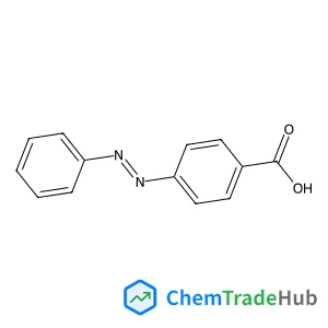 Benzoic acid, 4-(2-phenyldiazenyl)-