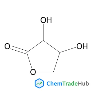 (3R,4R)-3,4-Dihydroxydihydro-2(3H)-furanone structure (3R,4R)-3,4-Dihydroxydihydro-2(3H)-furanone structure