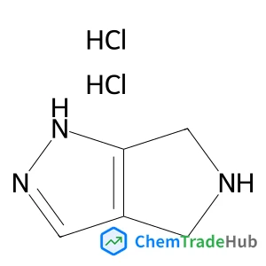 1H,4H,5H,6H-pyrrolo[3,4-c]pyrazole dihydrochloride structure