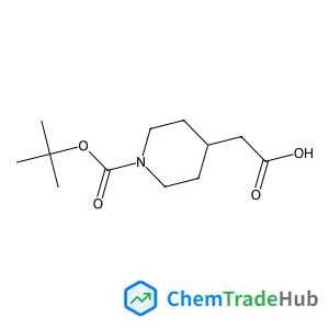 (1-{[(2-Methyl-2-propanyl)oxy]carbonyl}-4-piperidinyl)acetic acid