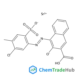 2-Naphthalenecarboxylic acid,4-[(5-chloro-4-methyl-2-sulfophenyl)azo]-3-hydroxy-, strontium salt (1:1)