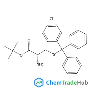 (2R)-1-[(2-Methyl-2-propanyl)oxy]-1-oxo-3-(tritylsulfanyl)-2-propanaminium chloride