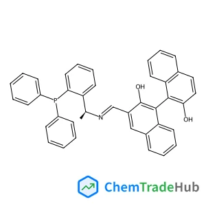 (R)-3-[(E)-[[(S)-1-[2-(Diphenylphosphino)phenyl]ethyl]imino]methyl]-[1,1’-binaphthalene]-2,2’-diol
