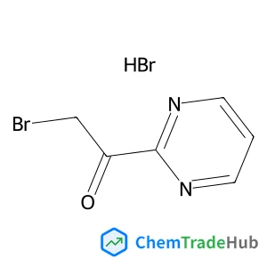 2-Bromo-1-(2-pyrimidinyl)ethanone hydrobromide (1:1)