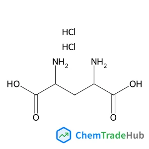 (4S)-4-Amino-L-glutamic acid dihydrochloride structure