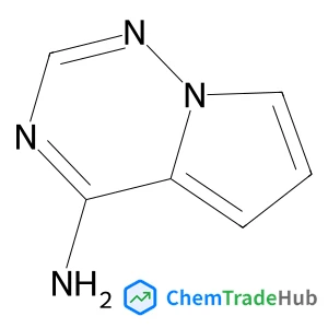 Pyrrolo[2,1-f][1,2,4]triazin-4-amine