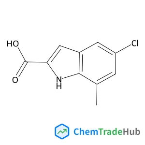 5-chloro-7-methyl-1H-indole-2-carboxylic acid 5-chloro-7-methyl-1H-indole-2-carboxylic acid
