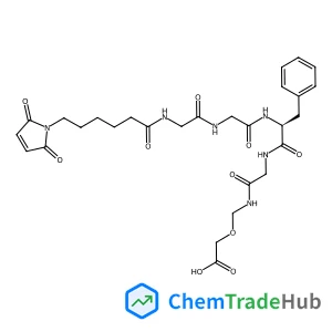 N-[6-(2,5-Dioxo-2,5-dihydro-1H-pyrrol-1-yl)hexanoyl]glycylglycyl-L-phenylalanyl-N-[(carboxymethoxy)methyl]glycinamide