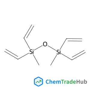 1,3-Dimethyl-1,1,3,3-tetravinyldisiloxane structure