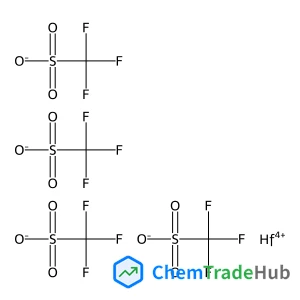 Methanesulfonic acid, 1,1,1-trifluoro-, hafnium(4+) salt (4:1)