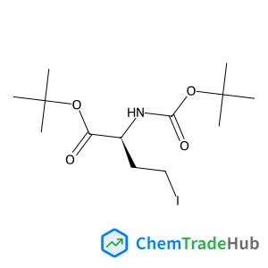 2-Methyl-2-propanyl (2S)-4-iodo-2-({[(2-methyl-2-propanyl)oxy]carbonyl}amino)butanoate