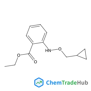 Ethyl 2-[(cyclopropylmethoxy)amino]benzoate
