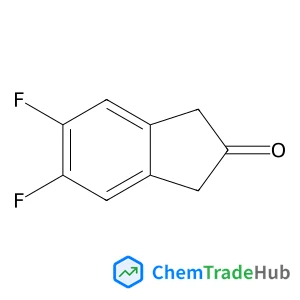 5,6-Difluoro-indan-2-one structure 5,6-Difluoro-indan-2-one structure