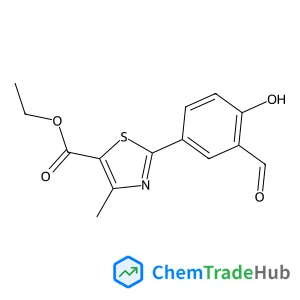 Ethyl 2-(3-formyl-4-hydroxyphenyl)-4-methyl-1,3-thiazole-5-carboxylate
