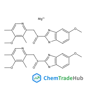 Magnesium, bis[6-methoxy-2-[(S)-[(4-methoxy-3,5-dimethyl-2-pyridinyl)methyl]sulfinyl-κO]-1H-benzimidazolato-κN3]-, (T-4)-