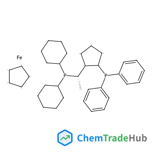 (2S)-1-[(1S)-1-(Dicyclohexylphosphino)ethyl]-2-(diphenylphosphino)ferrocene